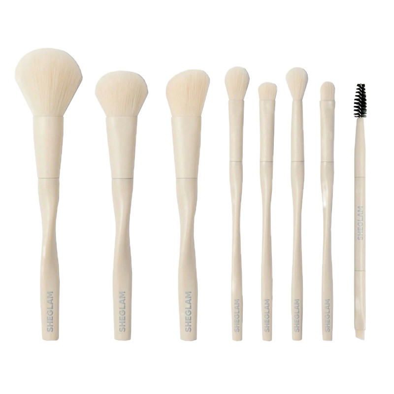 ست برس آرایشی شیگلم مدل Pro Core مجموعه 8 عددی