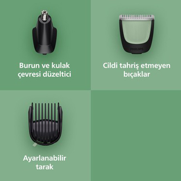 ماشین اصلاح موی صورت شارژی فیلیپس مدل MG3930/15