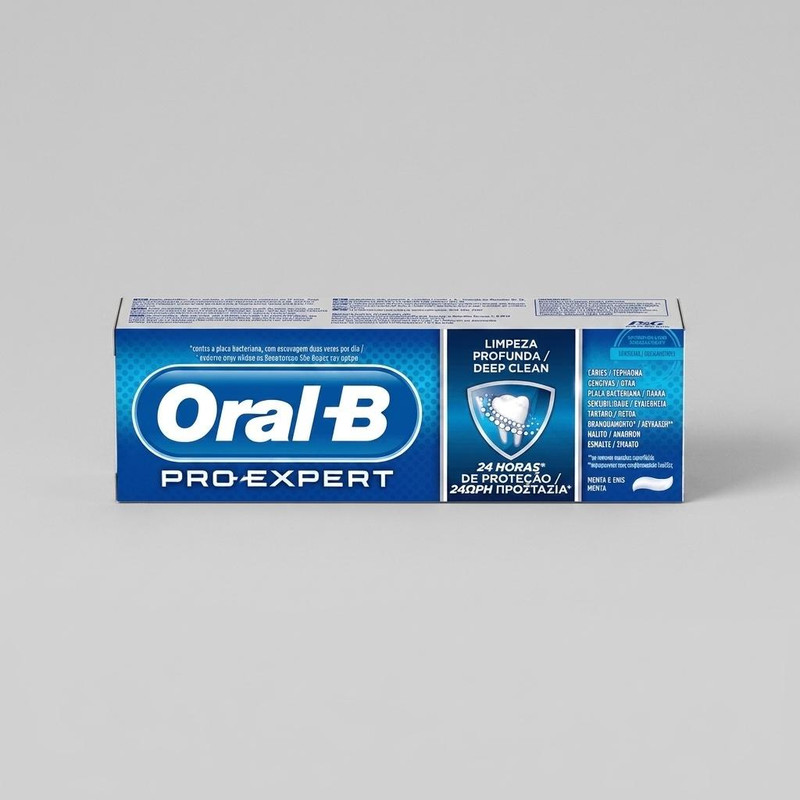 خمیر دندان اورال-بی سری Pro-Expert مدل Deep Clean حجم 75 میلی لیتر