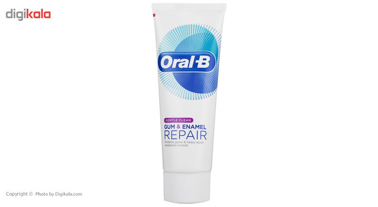 خمیر دندان اورال بی سری Gum And Enamel Repair مدل Gentle Clean حجم 75 میلی لیتر