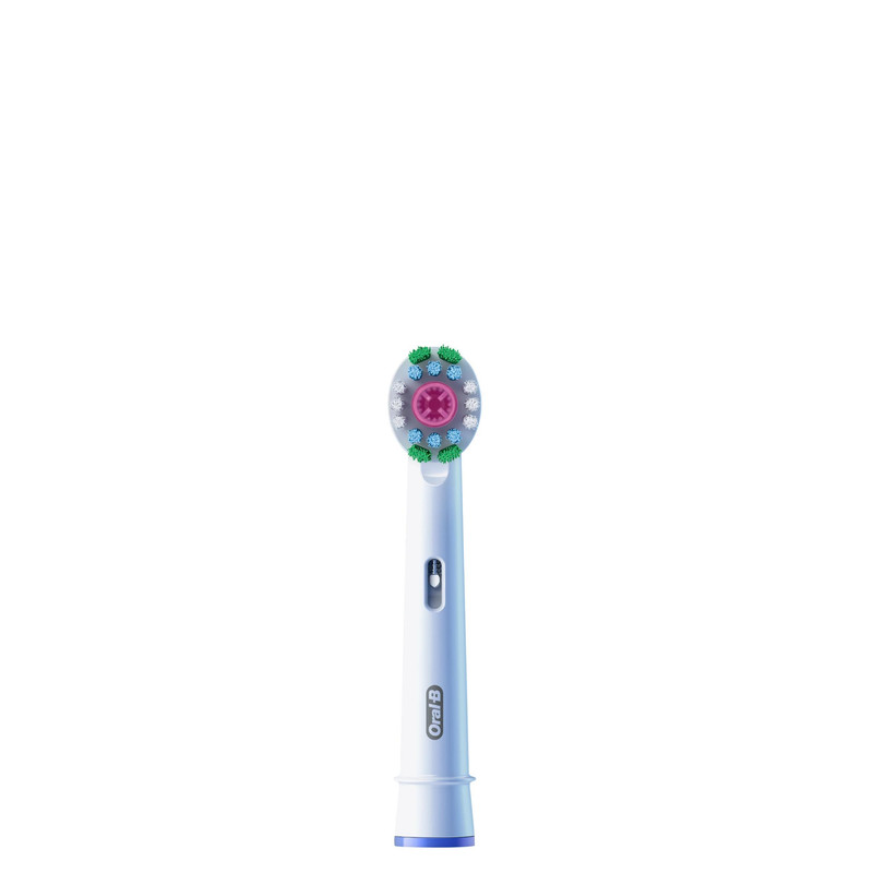 سری یدک مسواک برقی اورال-بی مدل PRO 3D White بسته 2 عددی
