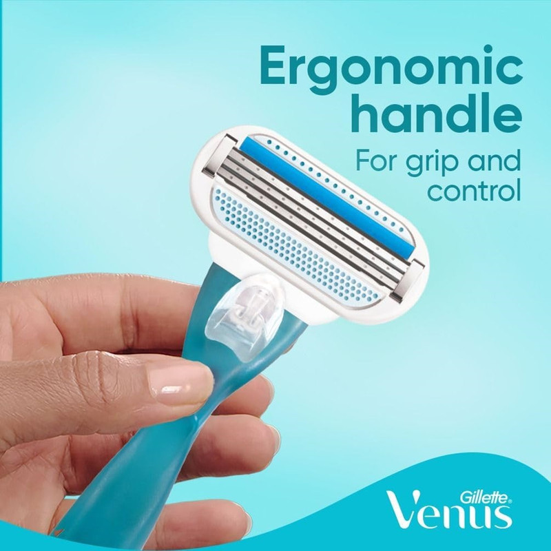 خود تراش ژیلت مدل Venus Smooth به همراه یدک بسته 4 عددی