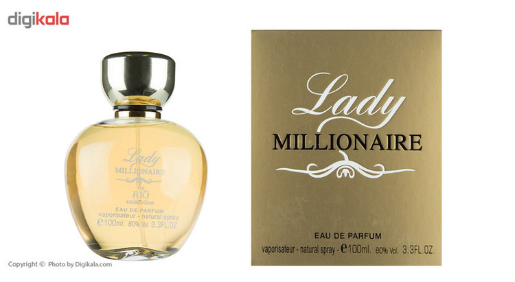 ادو پرفیوم زنانه ریو کالکشن مدل Lady Millionaire حجم 100ml
