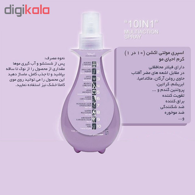 اسپری مو آی ان جی مدل 10in1 حجم 250 میلی لیتر