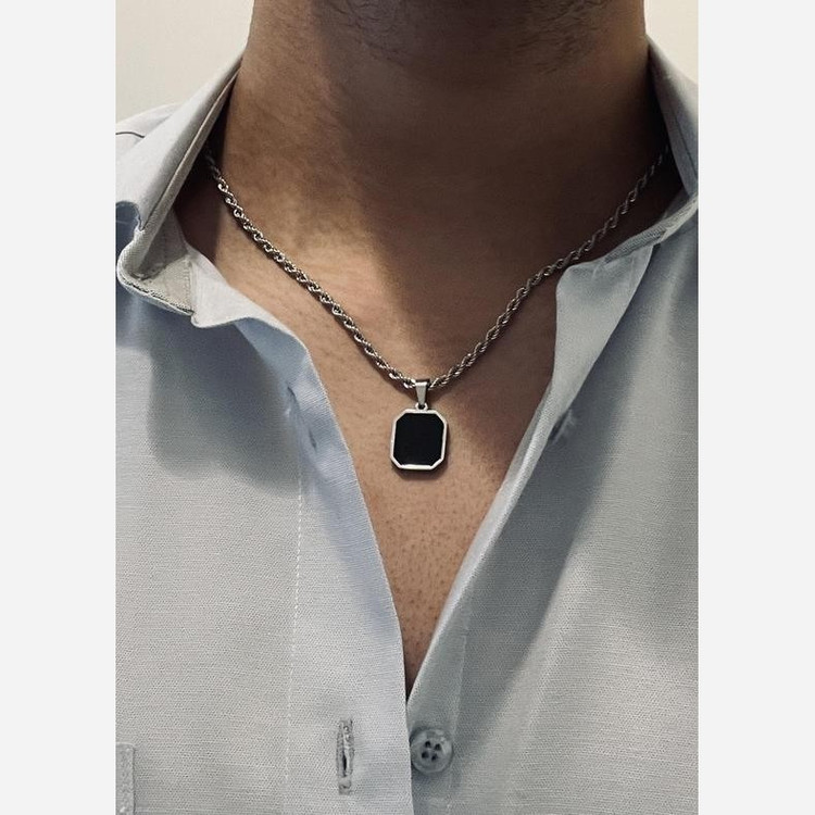 گردنبند اسپرت استیل آنجل