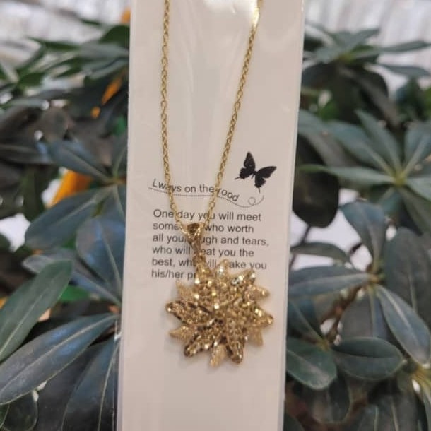 گردنبند زنانه طرح طلا1015