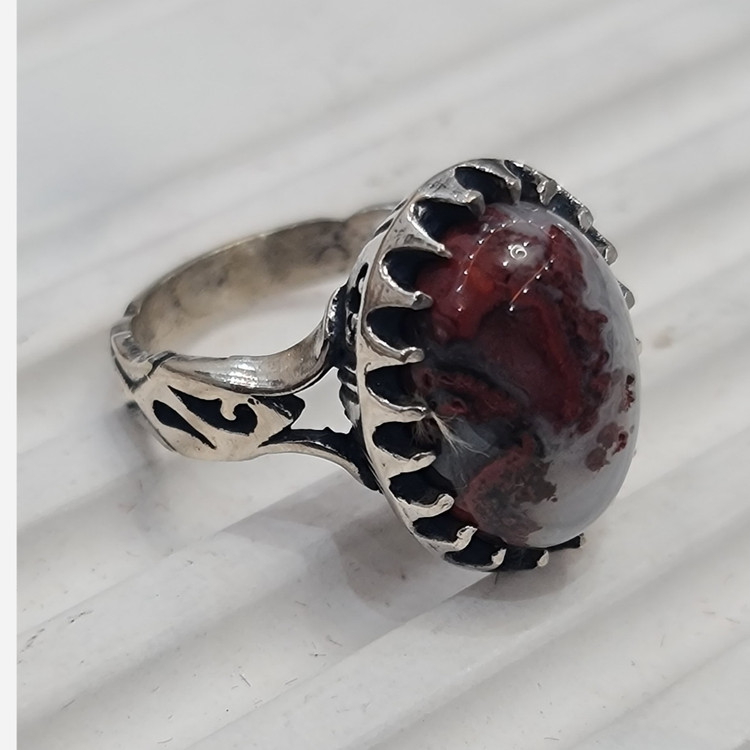 انگشتر مردانه طرح نقره1005