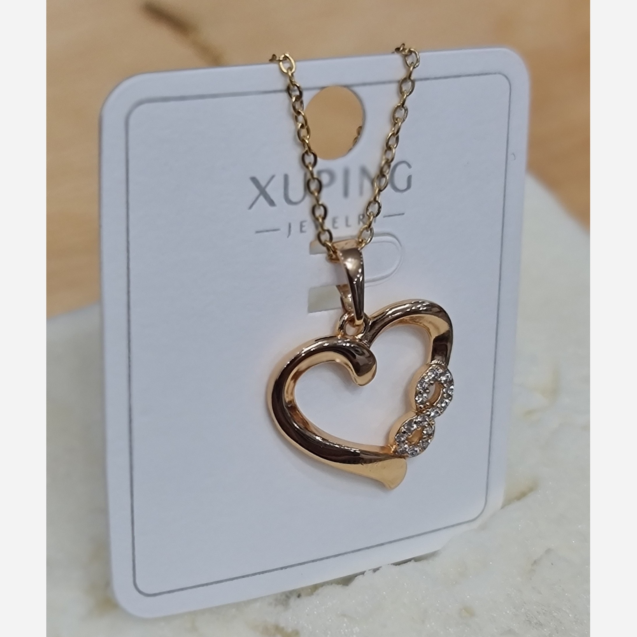 گردنبند ژوپینگ قلبی زنانه13