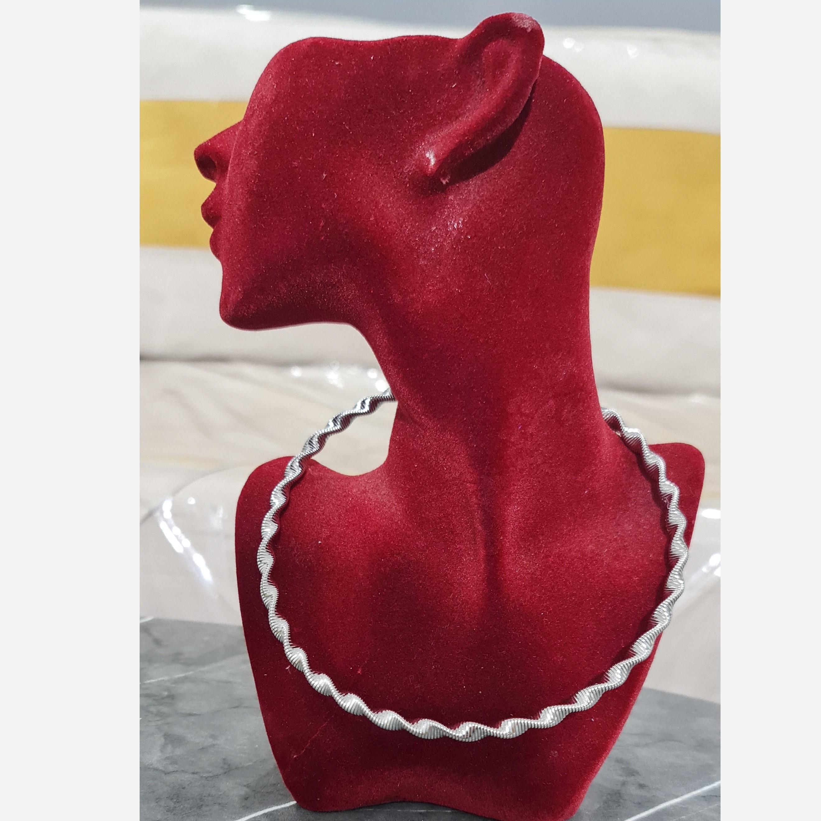 طوق مصری استیل رنگ ثابت 1013