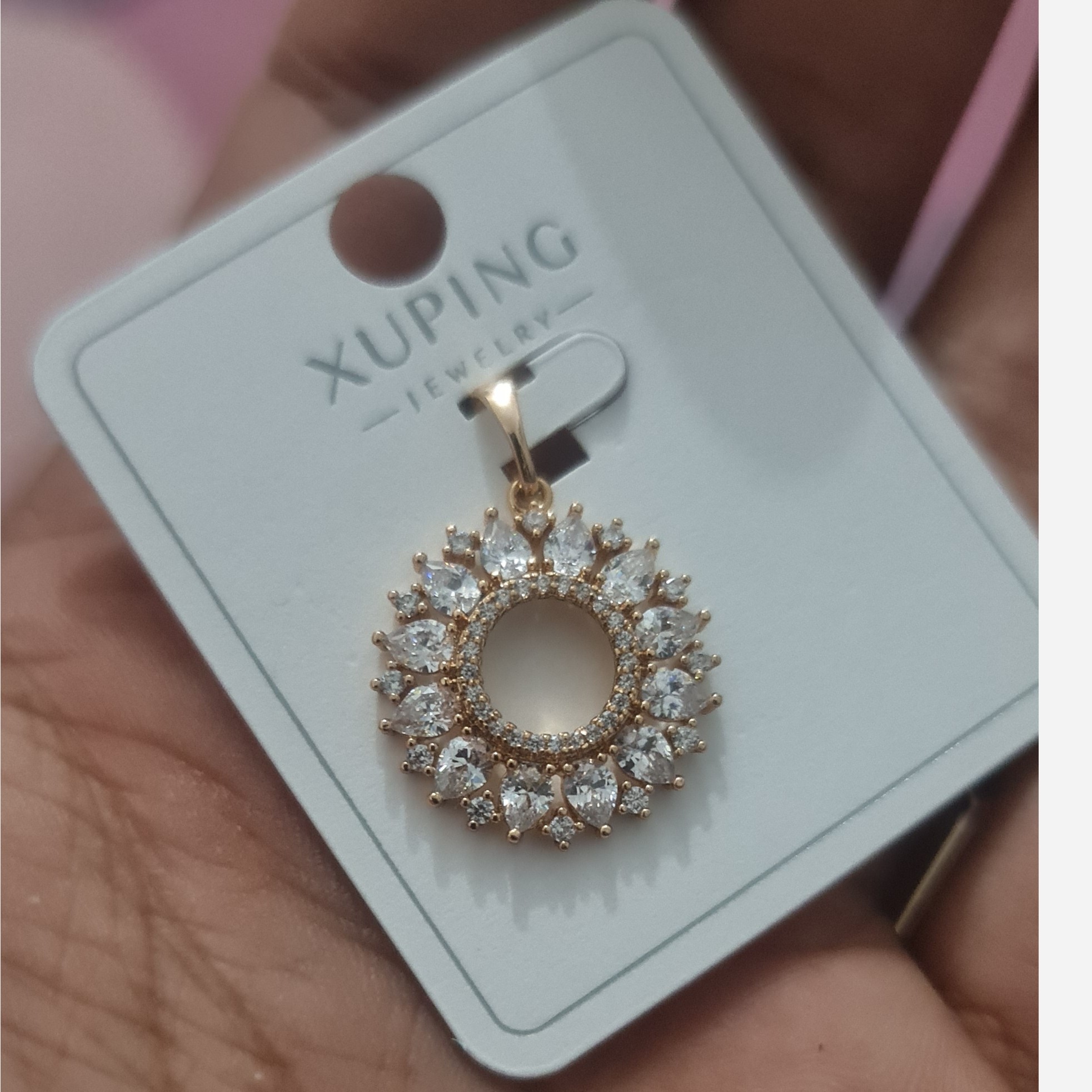 پلاک ژوپینگ زنانهونگین دار