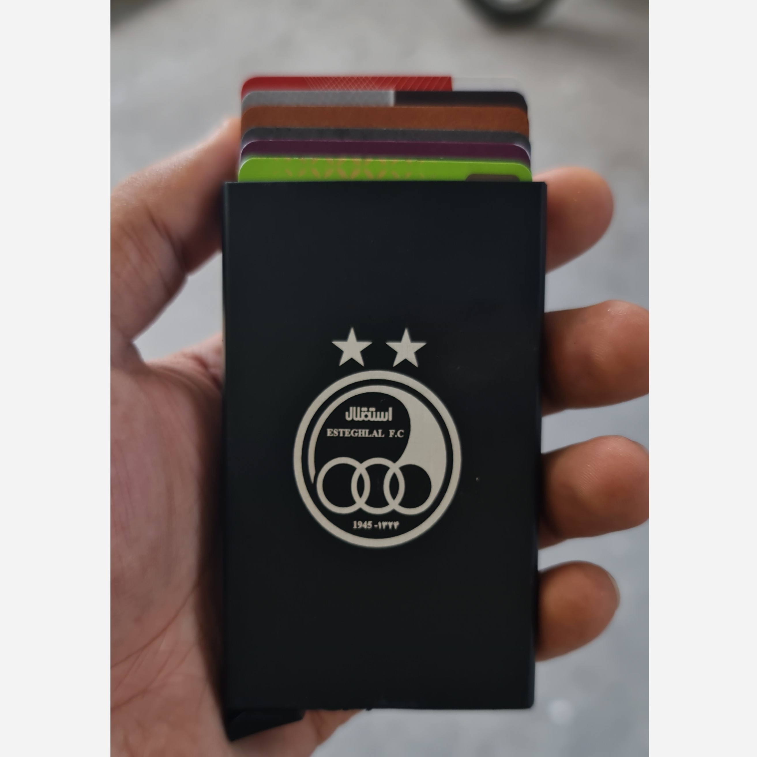 جاکارتی فلزی ضامن دار