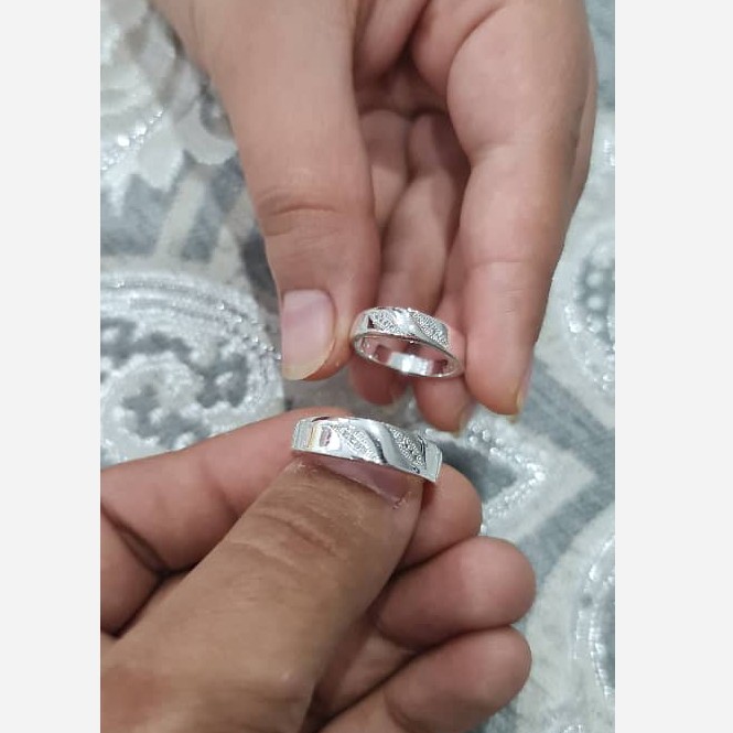 حلقه ست طرح نقره 2