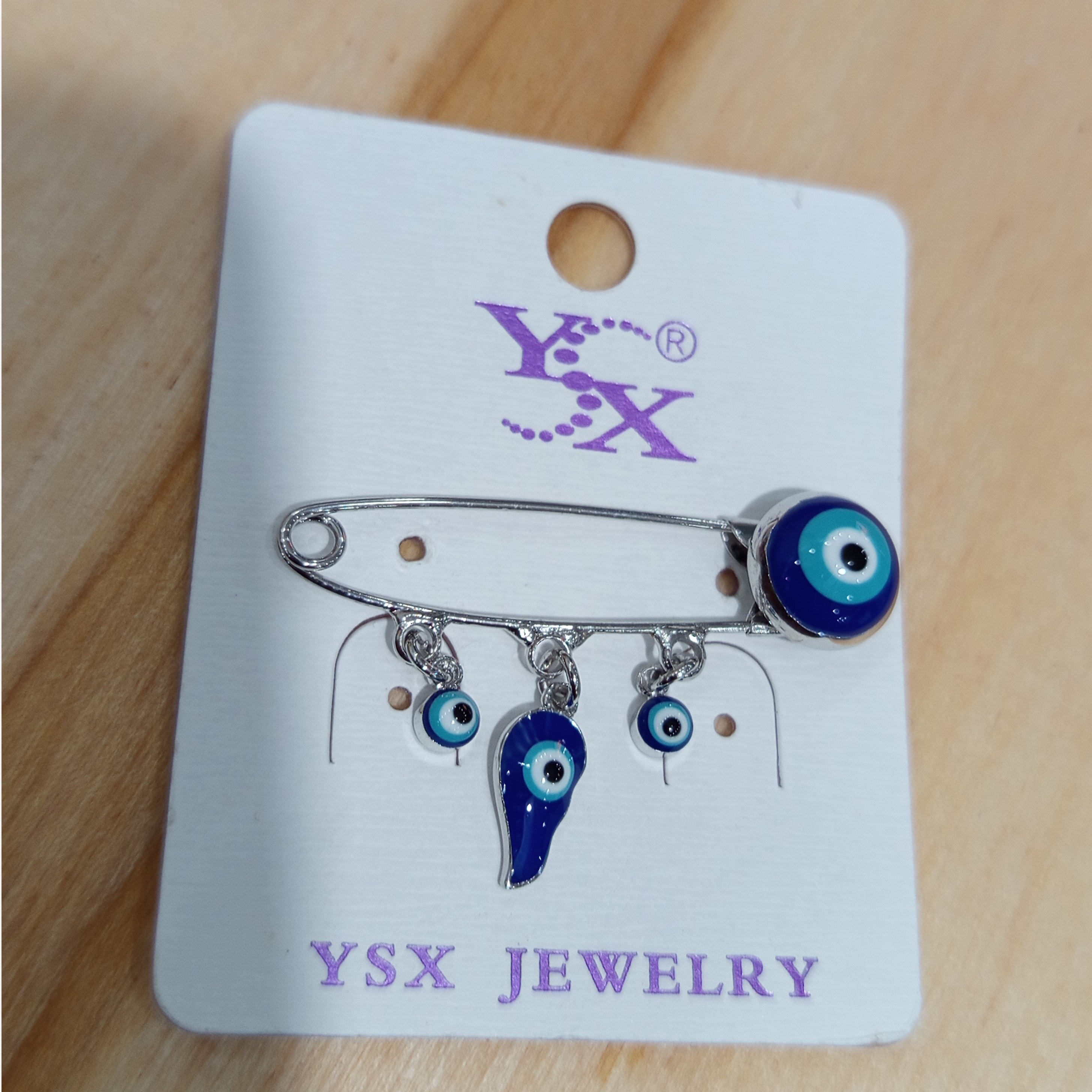 سنجاق چشم نظر ysxطرح5