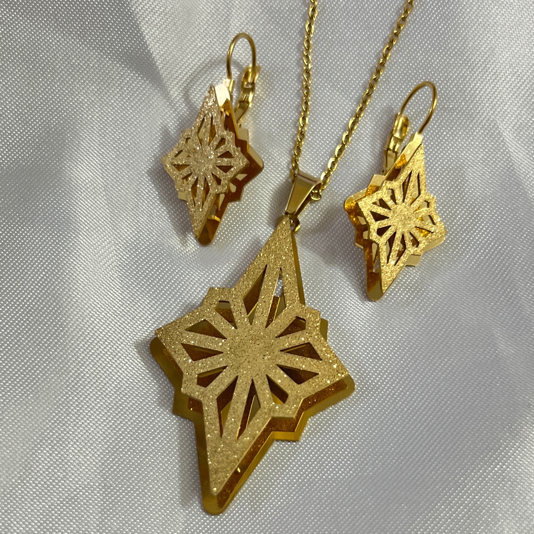 نیم ست زنانه استیل