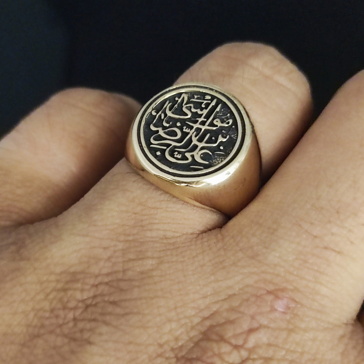 انگشتر علی بن موسی الرضا،انگشتر مذهبی،انگشتر یاامام رضا