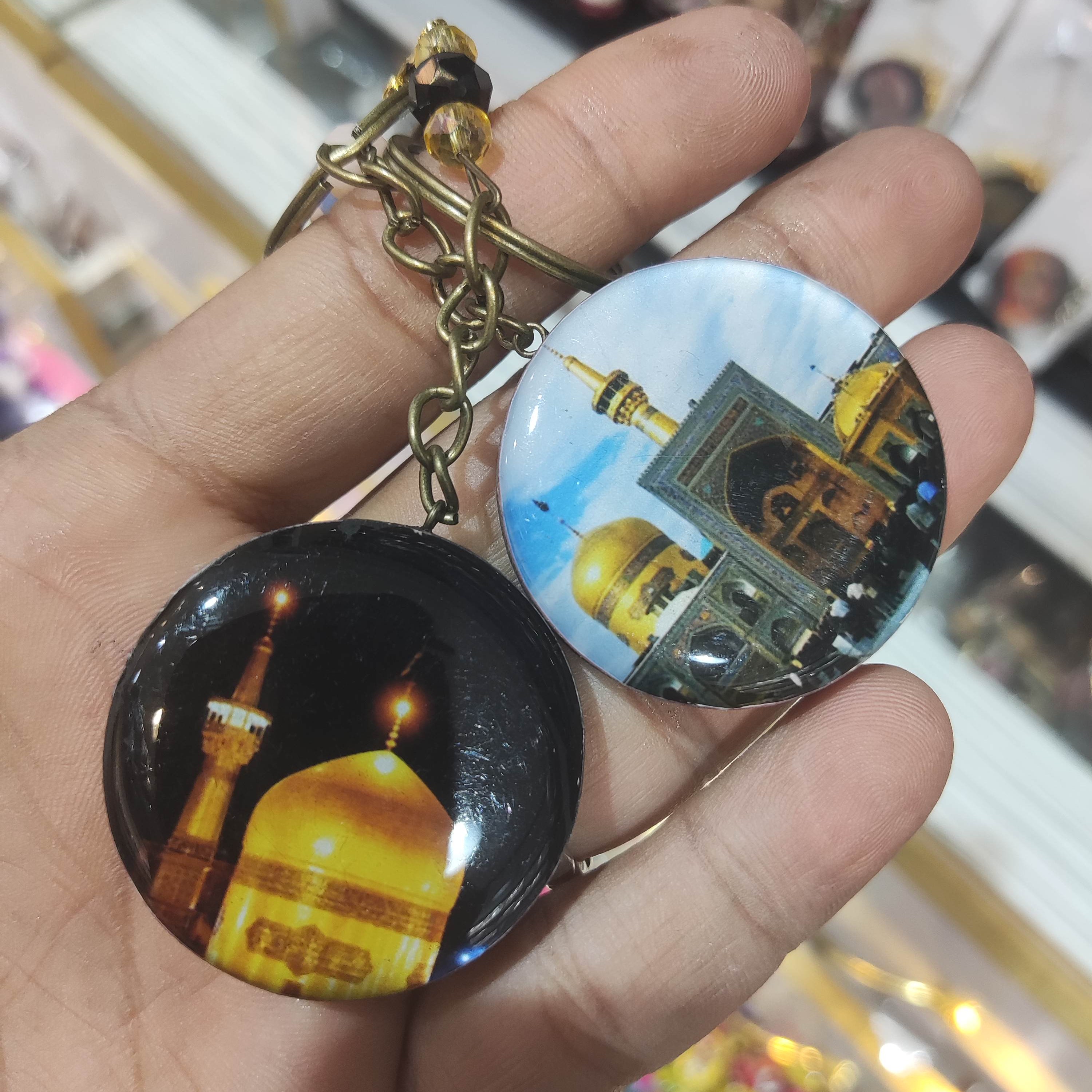 جاکلیدی حرم امام رضا(ع) چوبی رزین