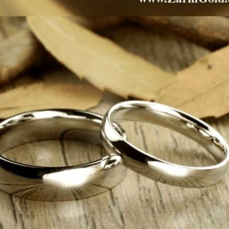 حلقه نقره ای استیل پک 100عددی