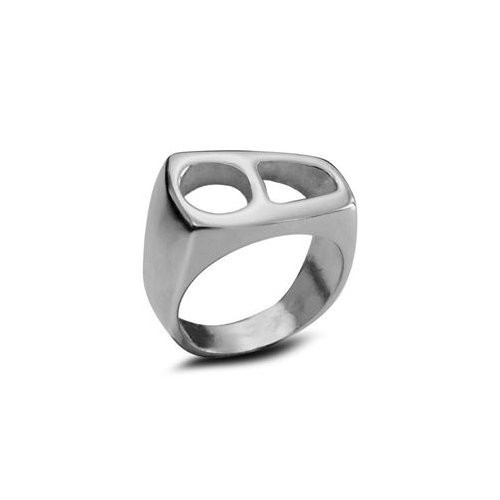 انگشتر مردانه نیمانی استیل رنگ ثابت