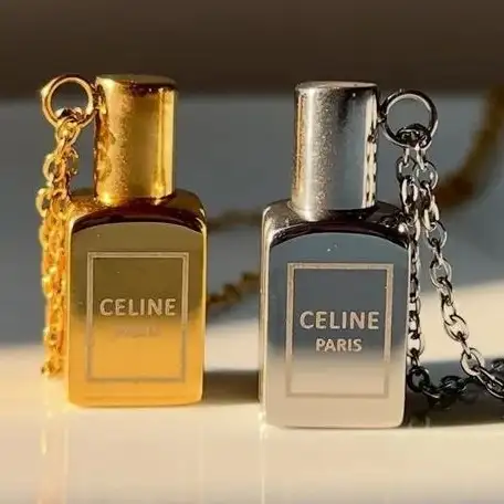 گردنبند و آویز زنانه و دخترانه استیل عطر یار عشق ضد حساسیت رنگ ثابت کد amp (پس کرایه)