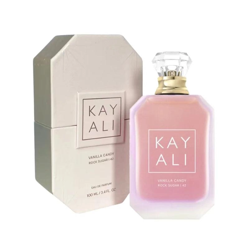 عطر ادکلن کایالی ونیلا کندی راک شوگر 42 زنانه گرم - Kayali Vanilla Candy Rock Sugar درجه 1 سوئیس (پس کرایه)