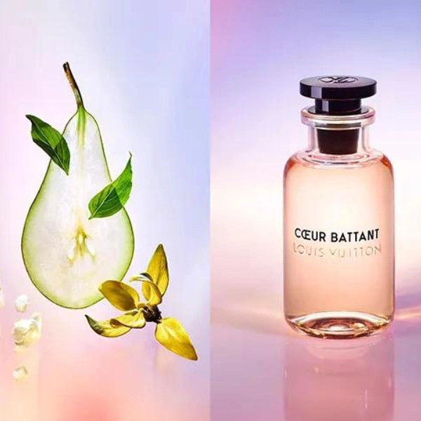 عطر ادکلن لویی ویتون کور بتنت زنانه خنک - Louis Vuitton Cœur Battant درجه 1 سوئیس (پس کرایه)