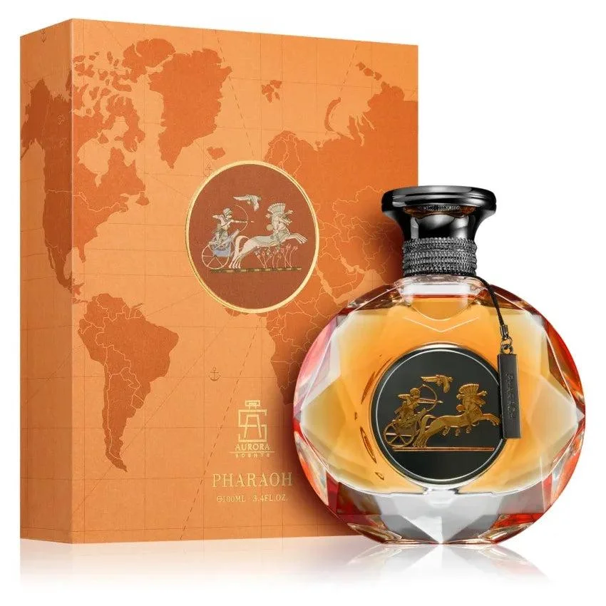 عطر ادکلن فرعون مردانه گرم با پخش بوی فوق العاده Pharaoh درجه 1 سوئیس (پس کرایه)