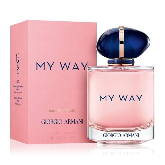 عطر ادکلن جورجیو آرمانی مای وی زنانه مرکباتی Giorgio Armani My Way درجه 1 سوئیس (پس کرایه)