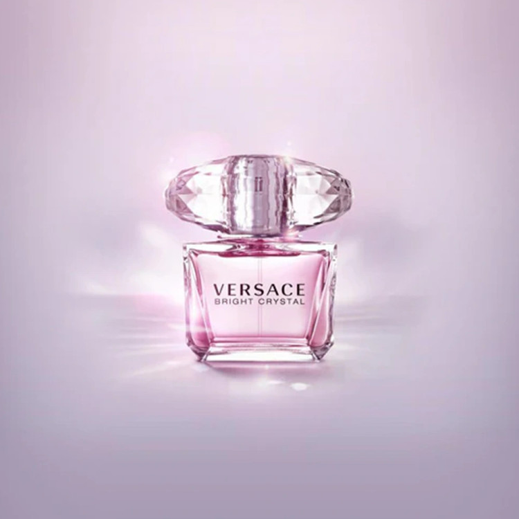 عطر ادکلن ورساچه صورتی برایت کریستال زنانه خنک و ملایم Versace Bright Crystal درجه 1 سوئیس (پس کرایه)