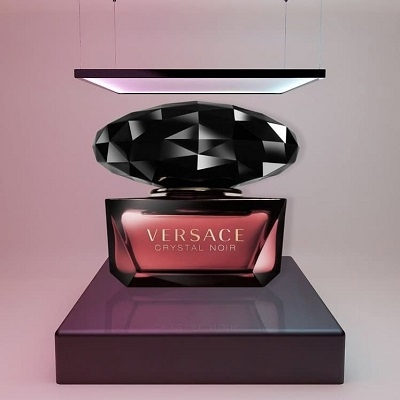 عطر ادکلن ورساچه کریستال نویر زنانه گرم و تلخ - (ورساچه مشکی) Versace Crystal Noir درجه 1 سوئیس (پس کرایه)