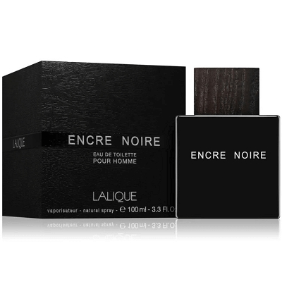 عطر ادکلن لالیک مشکی انکر نویر مردانه چوبی گرم و تلخ - Lalique Encre Noire درجه 1 سوئیس (پس کرایه)