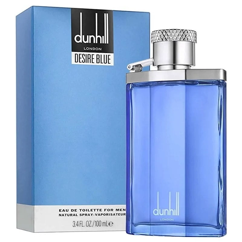 پرفیوم دانهیل آبی دیزایر خنک و ترش تابستانی مردانه (Dunhill blue desire) کیفیت original درجه 1 (پس کرایه)