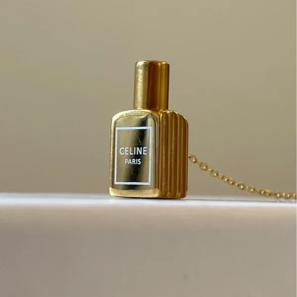 گردنبند عطر یار - ست دو نفره - یونیسکس زنانه و مردانه رنگ طلایی و نقره ای استیل رنگ ثابت (پس کرایه)