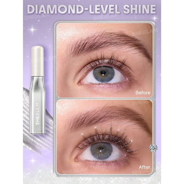 ریمل حالتدهنده شیگلم مدل Crystal Gaze Glitter