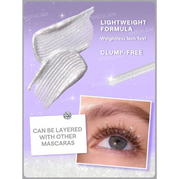 ریمل حالتدهنده شیگلم مدل Crystal Gaze Glitter