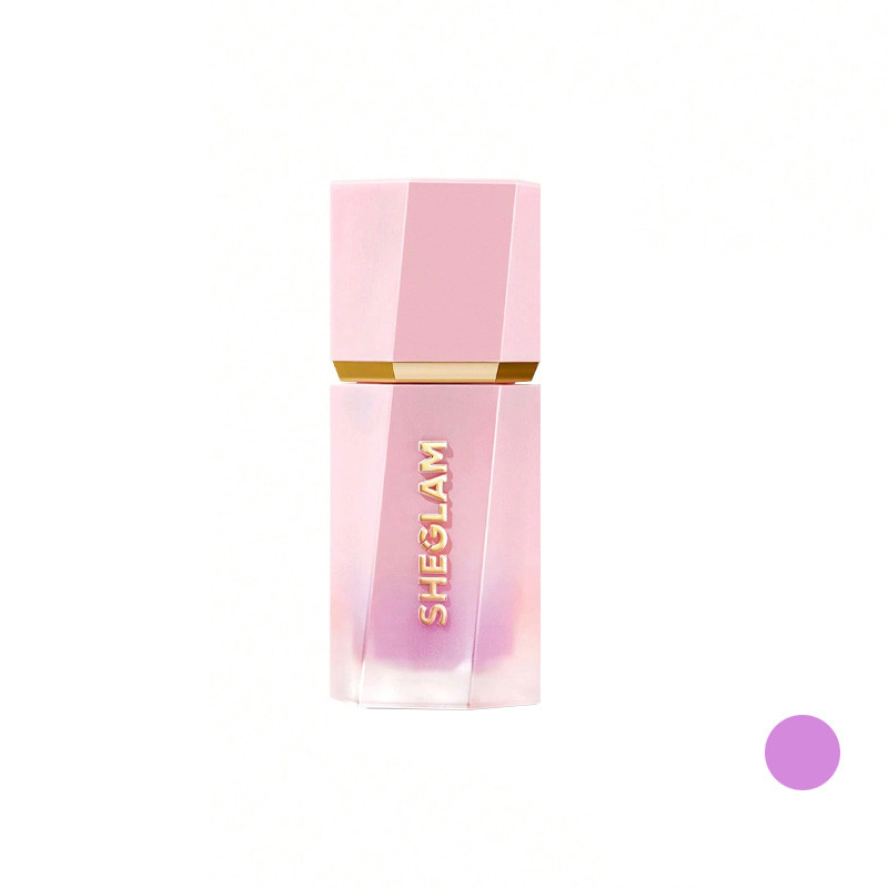 رژگونه مایع براق شیگلم مدل Bloom Lilac Dream شماره 4