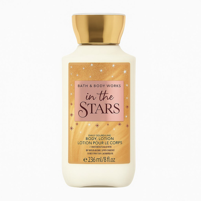 لوسیون بدن بس اند بادی ورکز مدل in the stars حجم 236 میلی‌لیتر، کرمی، ضد خشکی، مناسب برای انواع پوست