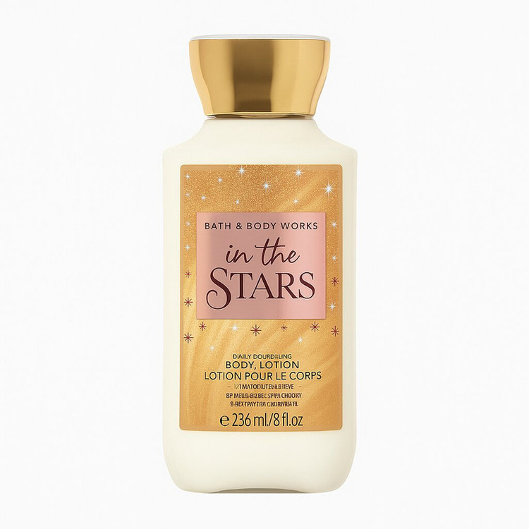 لوسیون بدن بس اند بادی ورکز مدل in the stars حجم 236 میلیلیتر، کرمی، ضد خشکی، مناسب برای انواع پوست