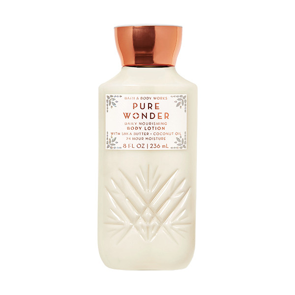 لوسیون بدن بس اند بادی ورکز مدل Pure Wonder حجم 236 میلیلیتر، ضد خشکی، حاوی ویتامین E، مناسب انواع پوست