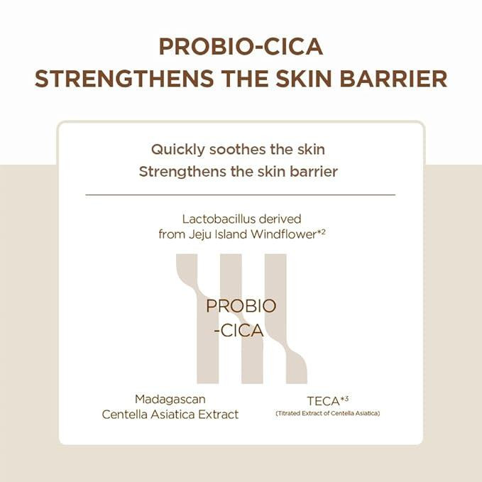 سرم تسکین دهنده پوست سانتلا مدل probio cica حجم 95 میلی لیتر
