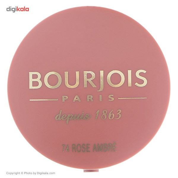 رژ گونه بورژوا مدل Rose Amber 74