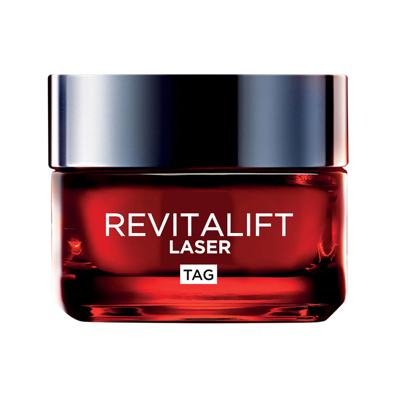 کرم روز ضد چروک لورآل مدل REVITALIFT LASER مناسب برای انواع پوست حجم ۵۰ میلی لیتر