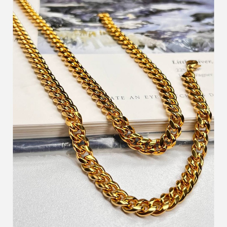 گردنبند مردانه مدل کارتیه Cartier جنس استیل عیار 316 رنگ ثابت کد ztk (پس کرایه)