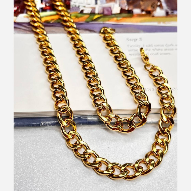 گردنبند مردانه طرح کارتیه Cartier جنس استیل عیار 316 رنگ ثابت کد ztk (پس کرایه)