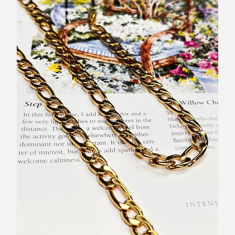 گردنبند مردانه طرح کارتیه Cartier جنس استیل عیار 316 رنگ ثابت کد ztk (پس کرایه)