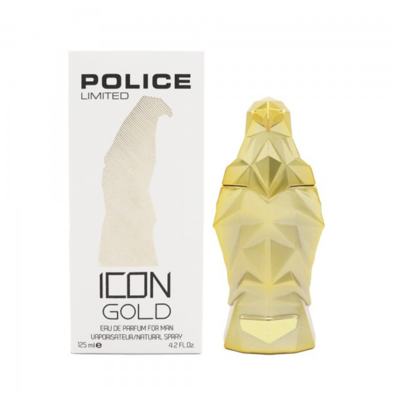 ادو پرفیوم مردانه پلیس مدل ICON GOLD با رایحه گرم حجم 125 میلی لیتر