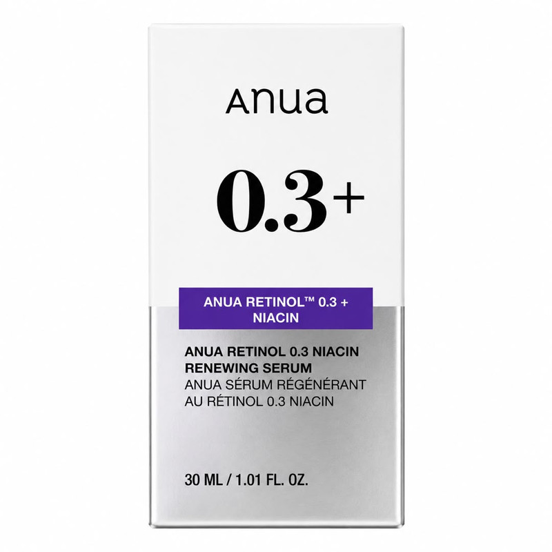 سرم جوان کننده آنوا مدل Retinol Niacin مناسب برای انواع پوست حجم 30 میلیلیتر