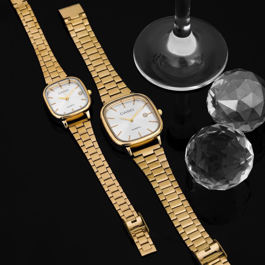 ساعت کاسیو Casio اسپرت استیل تقویم دار و دارای تنظیم بند ساعت رنگ ثابت کد zmp (پس کرایه)