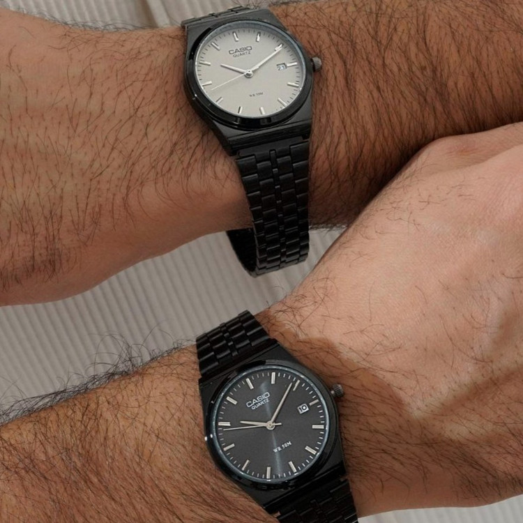 ساعت کاسیو Casio مردانه استیل رنگ ثابت کد zmp (پس کرایه)