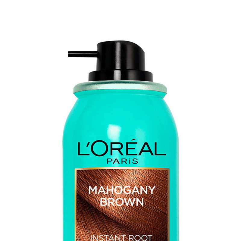 اسپری کانسیلر رنگ مو ماهگونی لورآل مدل Magic Retouch حجم 75 میلی لیتر