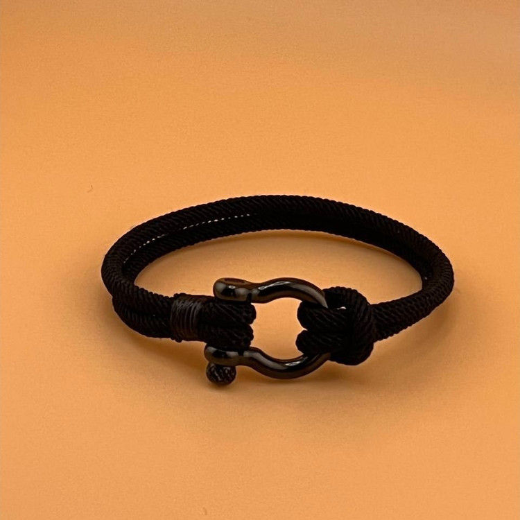 دستبند اسپرت مردانه و زنانه امگا طرح طنابی در تنوع رنگی کدzki (پس کرایه)